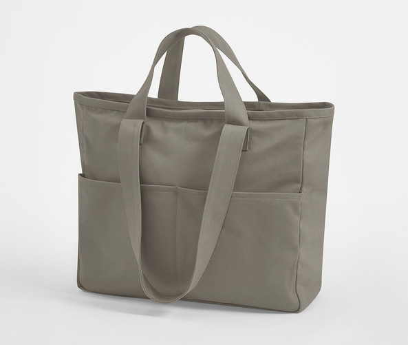 WESTFORD MILL WM604 - DUAL HANDLE CARGO POCKET TOTE