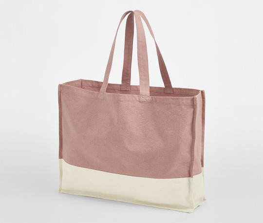 WESTFORD MILL WM858 - EARTHAWARE® ORGANIC CONTRAST SHOPPER