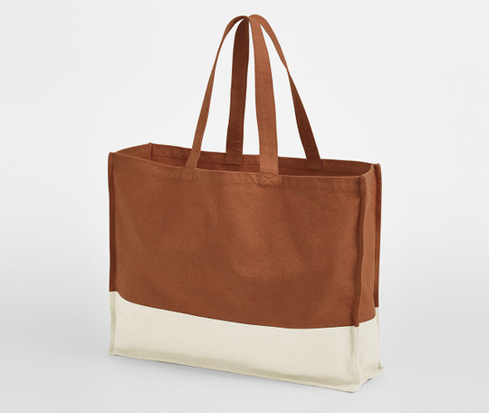 WESTFORD MILL WM858 - EARTHAWARE® ORGANIC CONTRAST SHOPPER