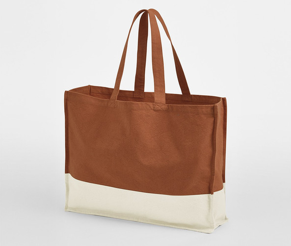 WESTFORD MILL WM858 - EARTHAWARE® ORGANIC CONTRAST SHOPPER