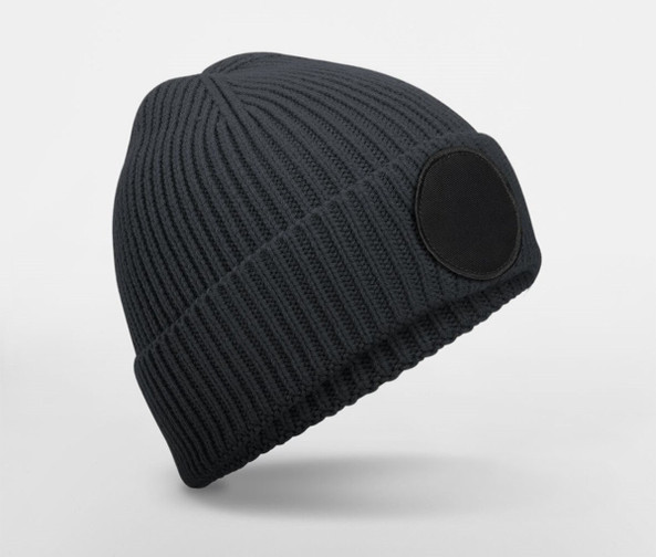 BEECHFIELD BF332R - CIRCULAR FASHION PATCH BEANIE