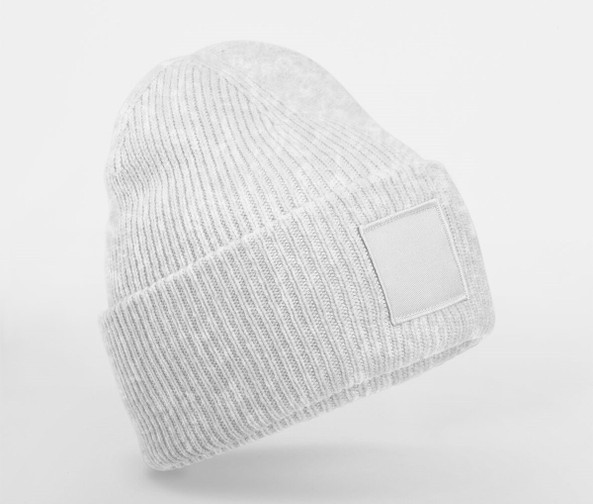 BEECHFIELD BF336R - DEEP CUFFED TONAL PATCH BEANIE