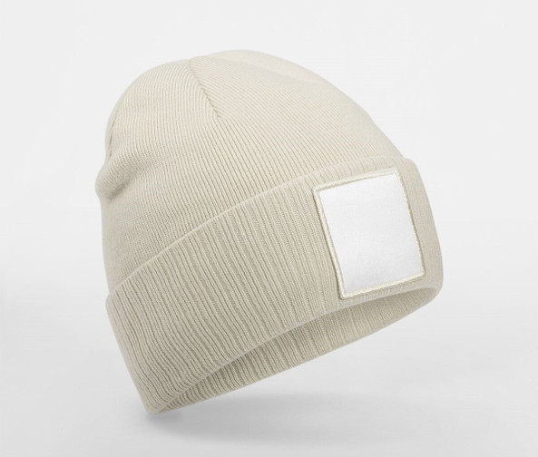 BEECHFIELD BF337R - APPLIQUÉ PATCH BEANIE