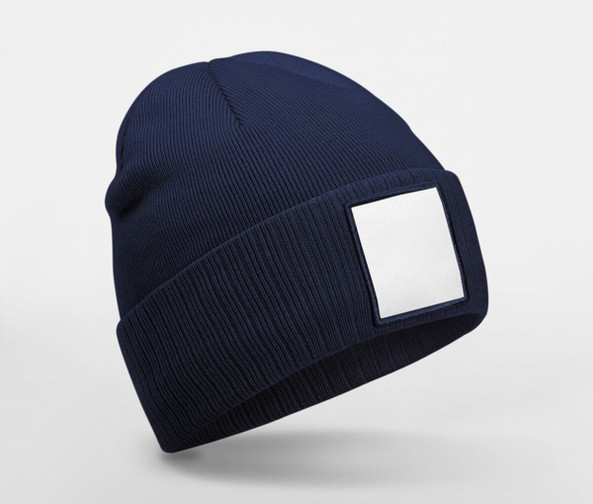 BEECHFIELD BF337R - APPLIQUÉ PATCH BEANIE