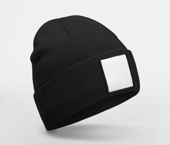 BEECHFIELD BF337R - APPLIQUÉ PATCH BEANIE