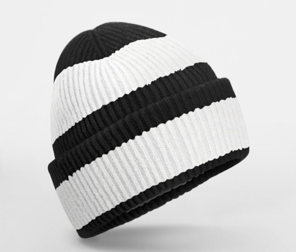 BEECHFIELD BF391R - COLOUR BLOCK BEANIE