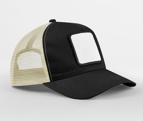 BEECHFIELD BF636 - APPLIQUÉ PATCH 5 PANEL TRUCKER