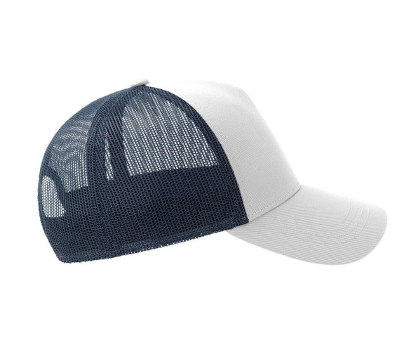 ATLANTIS HEADWEAR AT228 - 5-panel cotton trucker-style cap