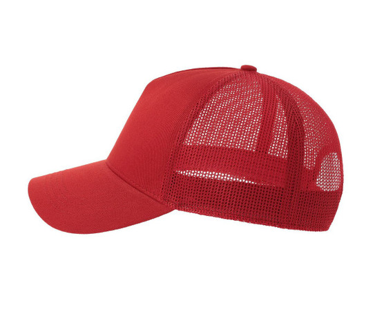 ATLANTIS HEADWEAR AT228 - 5-panel cotton trucker-style cap