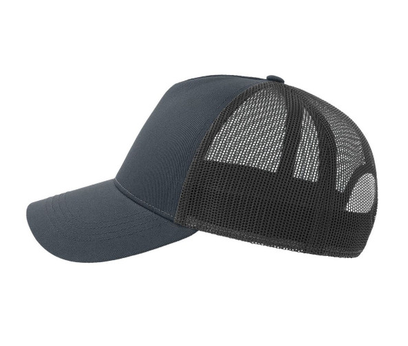 ATLANTIS HEADWEAR AT228 - 5-panel cotton trucker-style cap