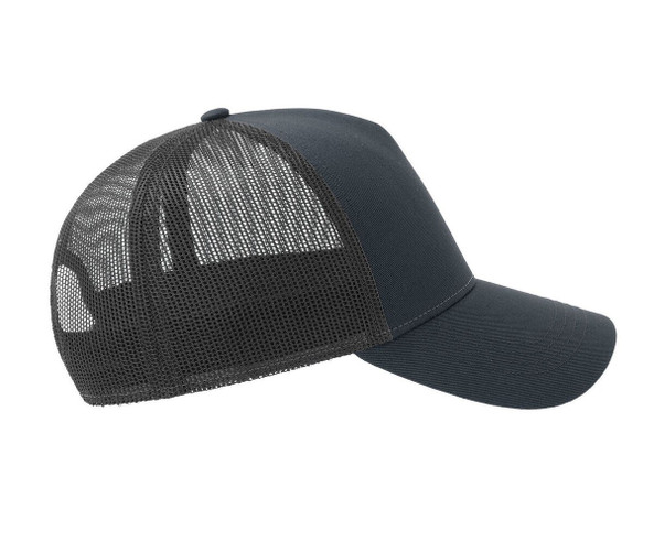 ATLANTIS HEADWEAR AT228 - 5-panel cotton trucker-style cap