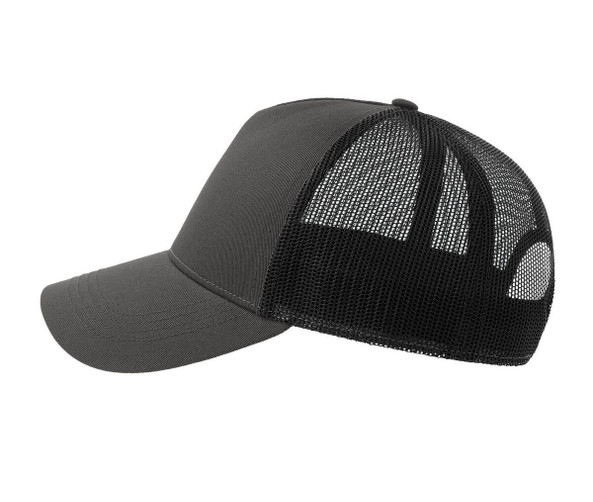 ATLANTIS HEADWEAR AT228 - 5-panel cotton trucker-style cap