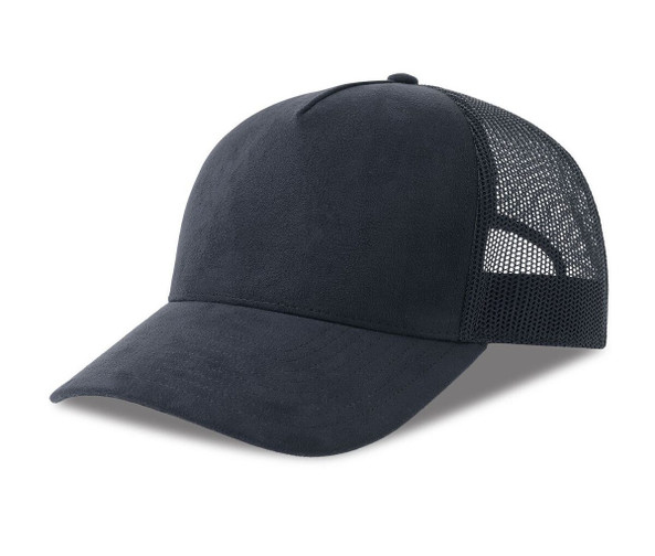 ATLANTIS HEADWEAR AT277 - Faux suede trucker-style cap