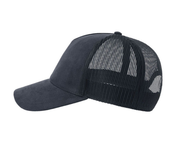 ATLANTIS HEADWEAR AT277 - Faux suede trucker-style cap