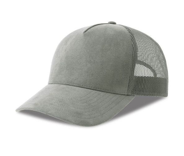 ATLANTIS HEADWEAR AT277 - Faux suede trucker-style cap