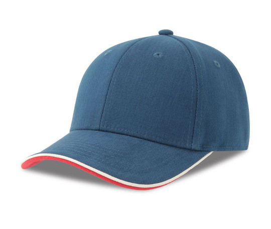ATLANTIS HEADWEAR AT290 - Kontrastreiche 6-Panel Cap