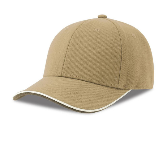 ATLANTIS HEADWEAR AT290 - Contrasterende pet met 6 panelen