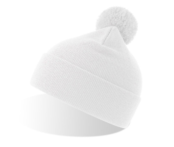 ATLANTIS HEADWEAR AT309 - Beanie with cuff and pompom