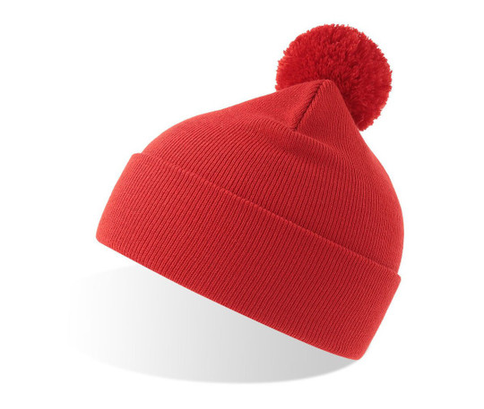 ATLANTIS HEADWEAR AT309 - Beanie with cuff and pompom