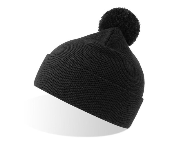 ATLANTIS HEADWEAR AT309 - Beanie with cuff and pompom