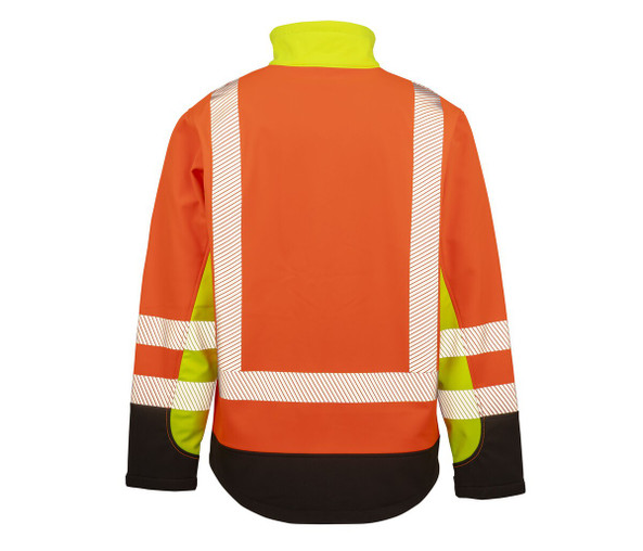 RESULT RS506X - RECYCLED 3-LAYER PRINTABLE 
3-TONE SAFETY SOFTSHELL