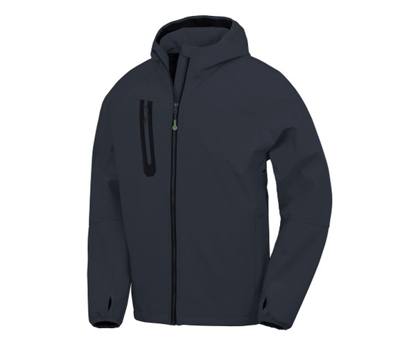RESULT RS909X - 3-LAYER RECYCLED PRINTABLE CASUAL HOODED  SOFTSHELL