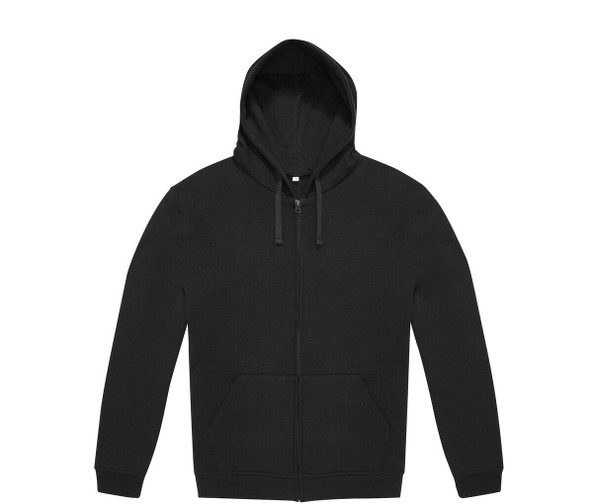 B&C ID334 - Unisex zipped hoodie sweatshirt