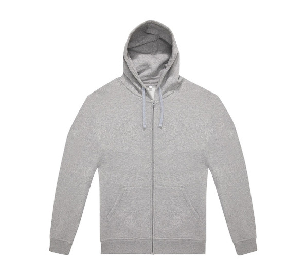 B&C ID334 - Unisex zipped hoodie sweatshirt