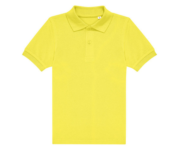 B&C BCK424 - Kurzärmeliges Poloshirt aus feinem Piqué