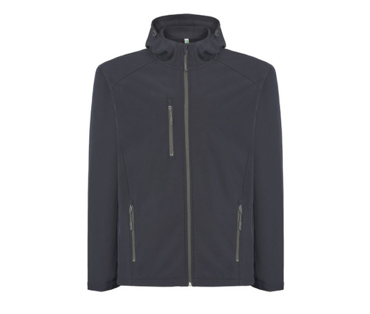 JHK JK341 - SOFTSHELL-JACKE MIT KAPUZE UND VOLLEM REISSVERSCHLUSS