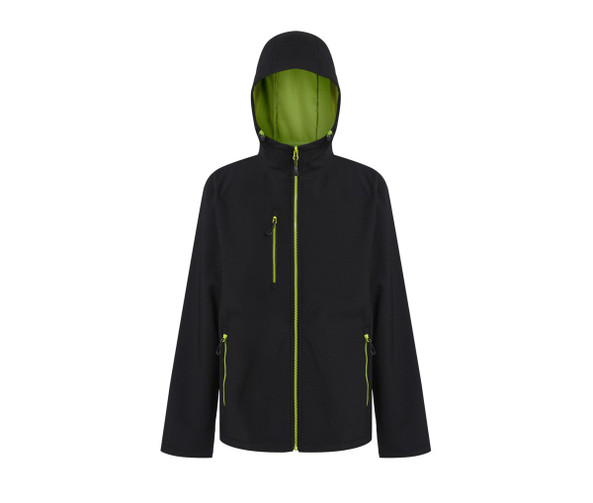 REGATTA RGA705 - NAVIGATE 2 LAYER HOODED SOFTSHELL JACKET