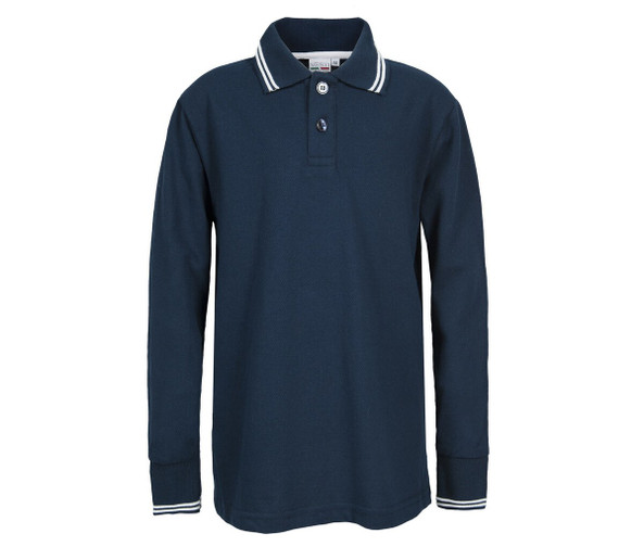 VESTI IT016 - KIDS’ LONG SLEEVE PIQUÉ POLO SHIRT