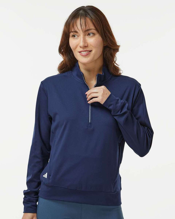 Adidas A1002 - Women's Ultimate365 Quarter-Zip Pullover