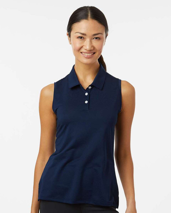 Adidas A1005 - Women's Ottoman Sleeveless Polo