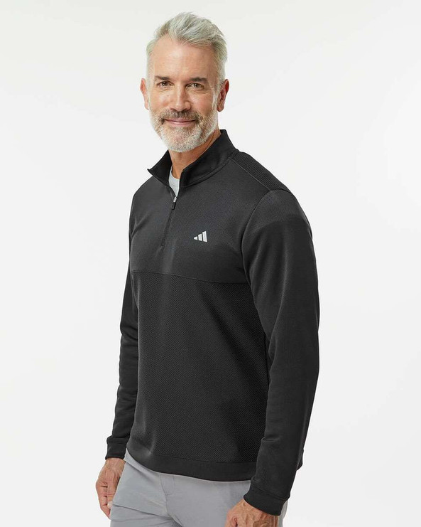 Adidas A2001 - Ultimate365 Textured Quarter-Zip Pullover