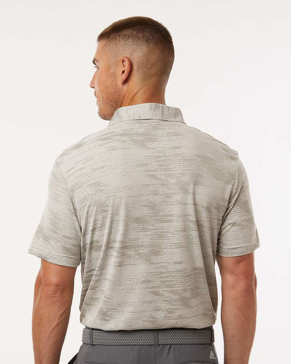 Adidas A2005 - Ultimate365 Textured Stripe Polo