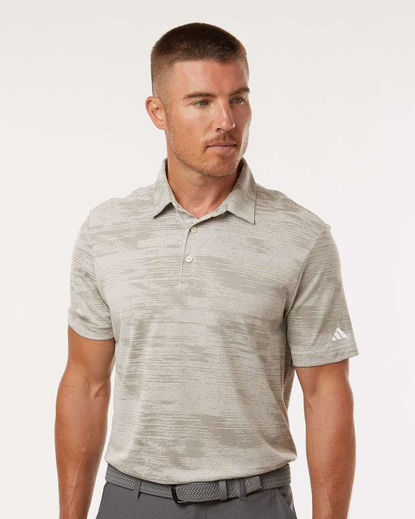 Adidas A2005 - Ultimate365 Textured Stripe Polo
