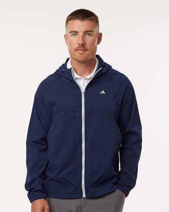 Adidas A2007 - Chaqueta con cremallera completa Go-To Utility DWR