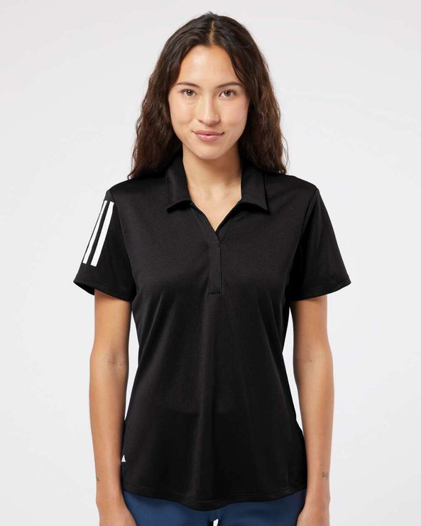 Adidas A481 - Women's Floating 3-Stripes Polo