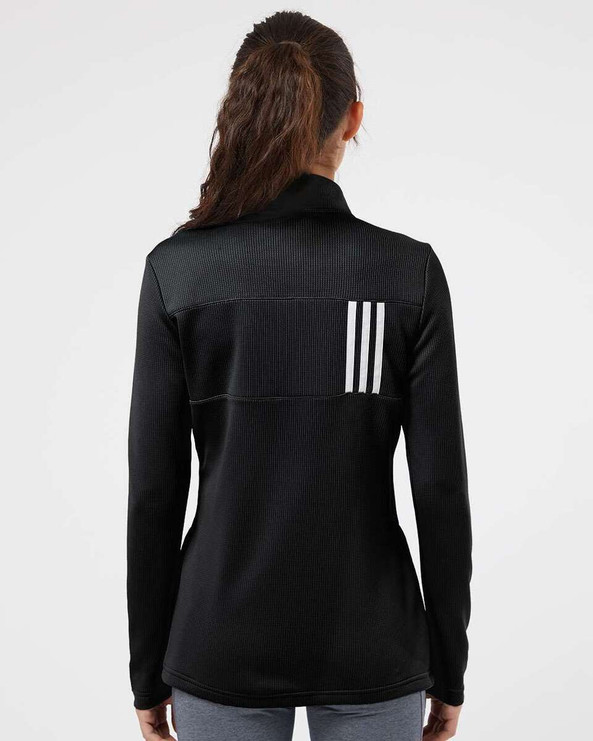 Adidas A483 - Women's 3-Stripes Double Knit Full-Zip