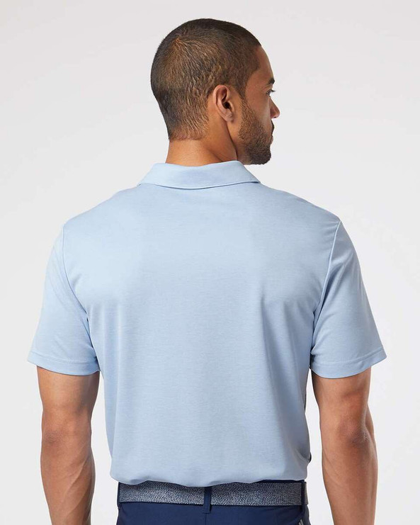 Adidas A508 - Polo de 3 rayas de color jaspeado