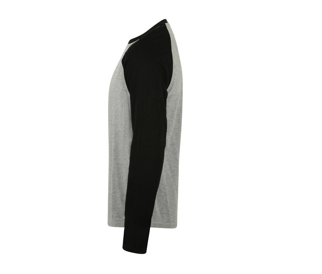 Skinnifit SF271 - Maglietta da baseball a maniche lunghe
