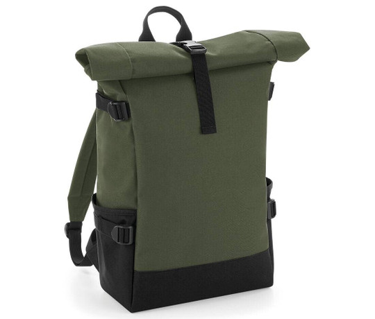 BAG BASE BG858 - Sac à dos coloré avec rabat enroulable
