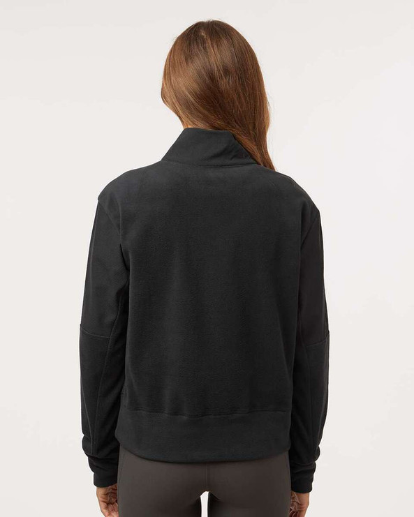 Adidas A601 - Jersey de mujer con cremallera y forro polar