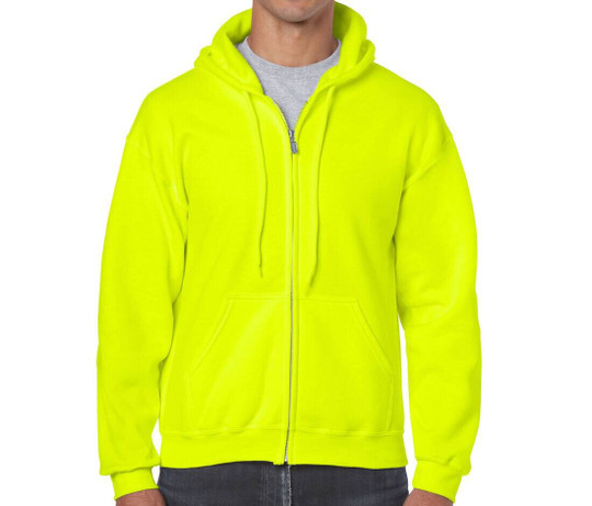 Gildan GN960 - Heavy Blend Adult Hoodie Sweatshirt Met Volledige Rits