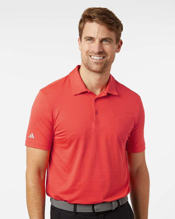 Adidas A704 - Polo de rayas con textura