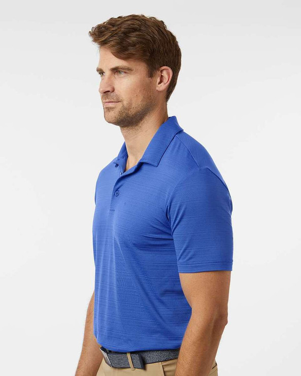 Adidas A704 - Textured Stripe Polo