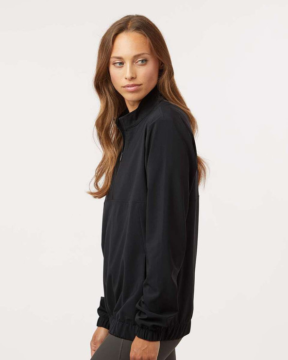 Adidas A706 - Jersey de mujer con media cremallera tejida