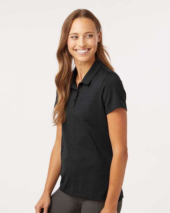 Adidas A707 - Women's Textured Stripe Polo