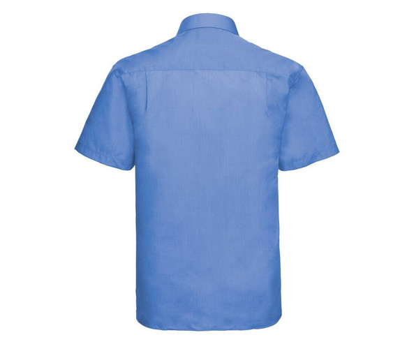 Russell Collection JZ935 - Men's Short Sleeve Polycotton Easy Care Poplin Shirt